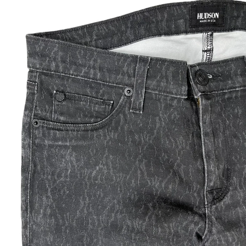 HUDSON Krista Super Skinny Stretch Denim Jeans Pattern Pant 29 - Picture 3 of 9